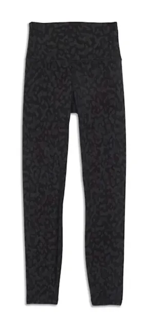 lululemon Black Leopard Print Align Leggings thumbnail 1