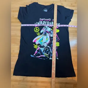 JoJo's Bizarre Adventure Anime women’s short sleeve Casual Graphic T-Shirt|Sz:M thumbnail 11