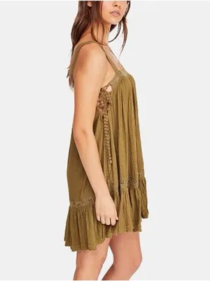 Free People Sweet Thing Tunic Mini Dress thumbnail 3