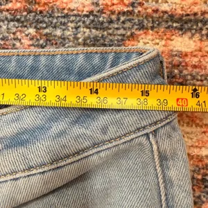 Rollas Eastcoast Flare Jeans Light Blue High Rise Flare Leg Denim Pants Size 31 thumbnail 7