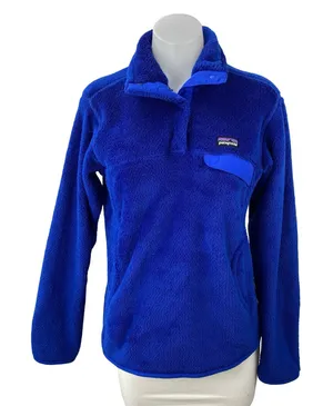 Patagonia Re-Tool Snap-T Fleece Long Sleeve Collared Sweater Sweatshirt Top Sz S thumbnail 1