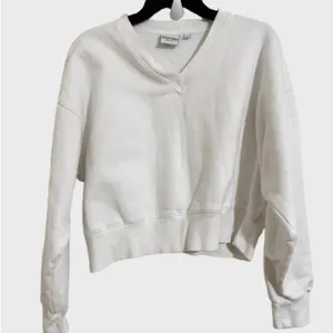 Aritzia Cream V-Neck Sweater thumbnail 3