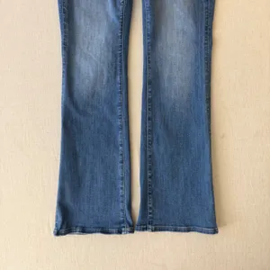 American Eagle Kick Boot Next Level Stretch Jeans Womens 4 Short Blue thumbnail 3