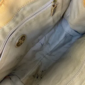 Tory Burch Coated Twill‎ Mini Tory Tote SEE PHOTOS. W thumbnail 7