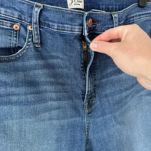 J. Crew Size( 32) Women's Jean Vintage Straight High Rise‎ Medium Wash thumbnail 11