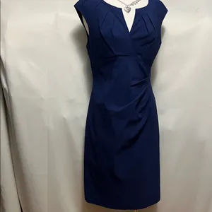 Adrianna Papell Navy Dress thumbnail 2