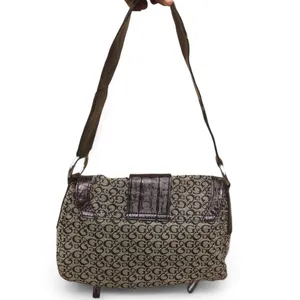 Vintage Guess Y2K Faux Leather Shoulder Hand Bag Purse Gothic Mcbling Emo Whimsy Grunge 2000s thumbnail 3