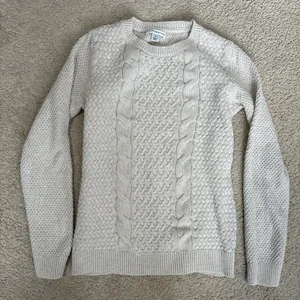 Croft & Barrow Women’s Cream Cable Knit Sweater thumbnail 2