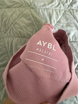 AYBL Pink sports bra thumbnail 3
