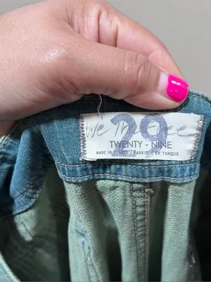 Free People We The Free Moonflower Pull-On Balloon Jeans size 29 EUC thumbnail 6