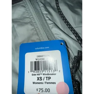 Columbia NEW Womens Side Hill Windbreaker‎ Full Zip Hooded Jacket Size XS thumbnail 4