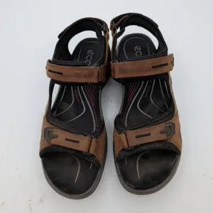 ECCO Yucatan Offroad Sandals Womens 40 US 9-9.5 Bison Brown Leather 069563-52524 thumbnail 9