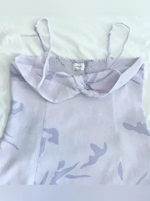 Aritzia Wilfred City Lights Mini Dress – Lavender – S thumbnail 5