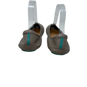 Tieks Taupe Leather Ballet Flats Foldable Travel Comfort Shoes Women 8 thumbnail 8