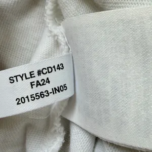 NWT J. CREW Relaxed Lattice Embellished Crop Tee White Small thumbnail 10