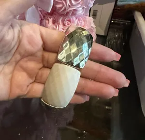 New bracelet, beige, and gold thumbnail 3