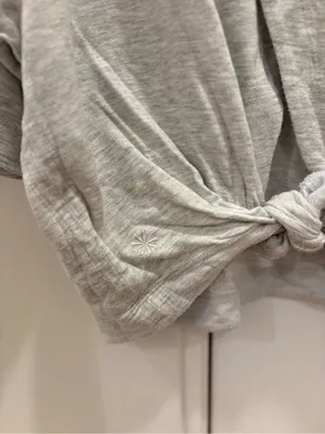 Athleta tshirt with open tie back thumbnail 6