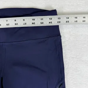 Alo‎ Yoga Womens Navy Blue Moto Mesh High Rise Full Length Leggings Size XS thumbnail 3