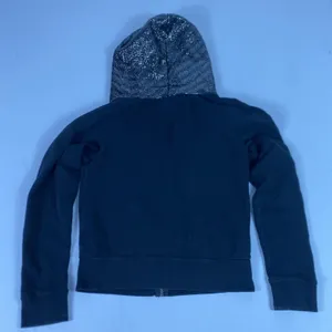 Denim & Supply Ralph Lauren Hoodie Womens Medium Black Sequin Hood‎ Full Zip thumbnail 8