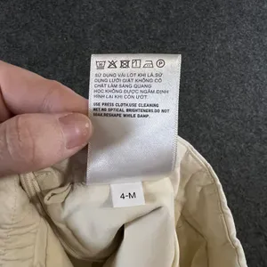 Uniqlo‎ Linen Blend Skort Cream Off White Wrap Front Mini Shorts Womens Small thumbnail 10