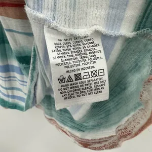 Vanessa Virginia Anthropologie size XS tank‎ top sleeveless shirt striped thumbnail 6
