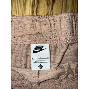 Nike Sportswear Gym Vintage Shorts Women's Size Large‎ Pink Drawstring thumbnail 2