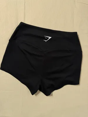 Gymshark Seamless Shorts size small black 2in inseam thumbnail 6