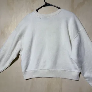 Collegiate Outfitters Jolie & Joy Women XL Cropped Sweatshirt Cream Green 24 Varsity Collegiate thumbnail 9