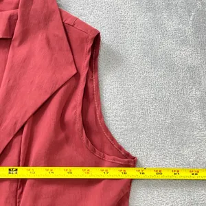 LUUKAA Sculptural Vest Meets Dress Size US 10 Dry Rose Lagenlook Avant‎ Garde thumbnail 9