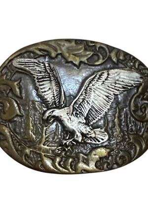 American Eagle westerncore cowboy cowgirl belt buckle thumbnail 2