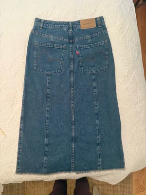 Farm Rio Denim Midi Skirt thumbnail 2