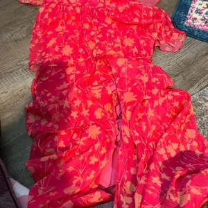 Amanda Uprichard Thaddea Maxi Dress ‎ Pink Floral Women's Dress thumbnail 8