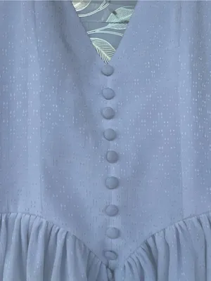 Adeirlina Whimsigoth White Metallic Sparkle Sundress Sz S thumbnail 5