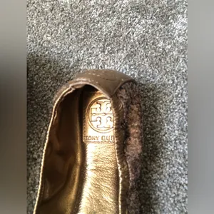 Tory Burch Glitter Sequin Eddie Ballet Flats in Copper Size 6.5 US Women’s Shoe thumbnail 4