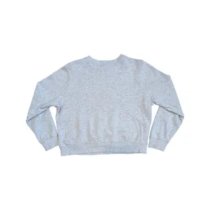 Mountain Hardwear Organic Cotton Logo Crew Sweatshirt Heather Gray Pullover Top thumbnail 4