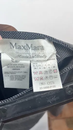 Max Mara 2 Skirt High-Rise Wool Pencil thumbnail 6