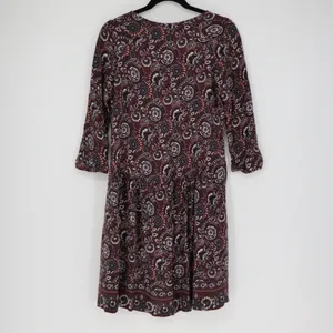 Garnet Hill Women's Floral Paisley Pocket Boho Dress Woman Plus Size 6 Western‎ thumbnail 9