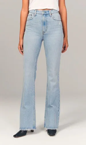 Abercrombie High Rise Vintage Flare Jean thumbnail 2