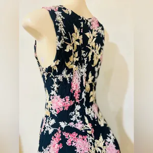 Vintage Starina women’s dress size L floral print thumbnail 7