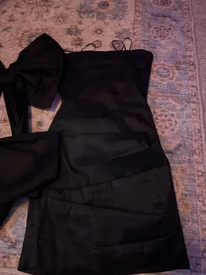 Revolve black bow dress  thumbnail 4