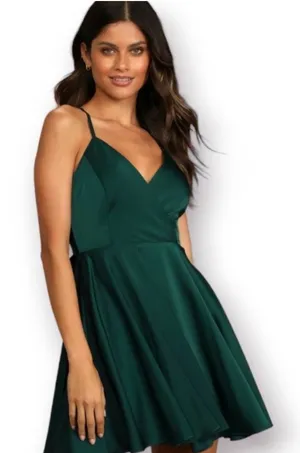 LULUS Add Some Glam Mini‎ Skater Dress thumbnail 1