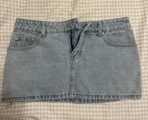 Edikted Mini Skirt Denim thumbnail 1