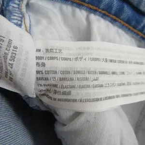 Abercrombie & Fitch The 90's Baggy Low Rise Jeans Straight Leg Size 2 thumbnail 4