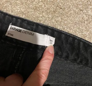 Garage Black Distressed Denim Jean Shorts thumbnail 3