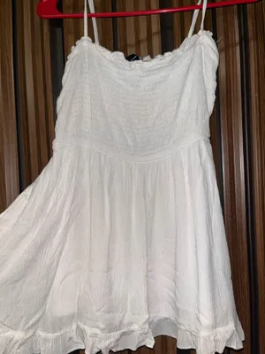 White mini dress Size M thumbnail 1