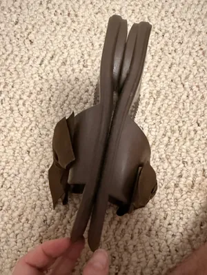 Oka-B Ashley Bow‎ Slide Sandals Brown Comfort Shoes M/L thumbnail 7