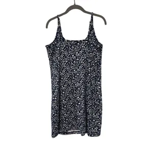 Old Navy XL Petite Blue Floral Sleeveless Mini Dress Women’s Stretch Casual thumbnail 7