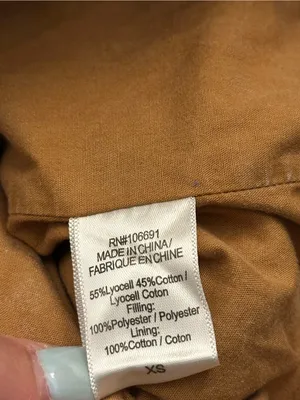 YFB On The Road Quilted Denim Jacket XS Butterscotch Walker Jacket Boho thumbnail 4