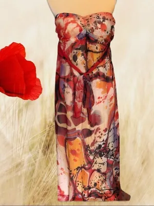 Xhilaration maxi dress thumbnail 1
