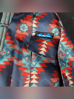 KAVU Mojave Rope Sling Backpack Bag Aztec Theme Southwestern thumbnail 3